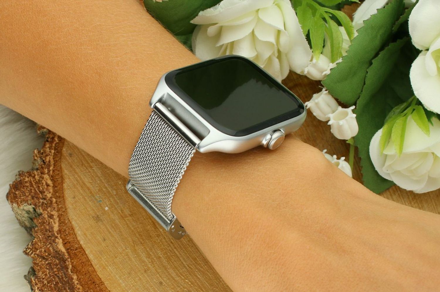 Smartwatch Garett GRC Activity 2 błękitny matowy + srebrna bransoleta. Smartwatch Garett. Smartwatch Garett na bransolecie. Smartwatch Garett w niebieskim kolorze. Smartwatch Garett na prezent (4).jpg